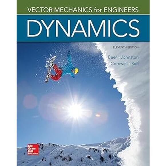 Vector Mechanics for Engineers Dynamics 11th Ed Beer Johnston Cornwell Book - Picture 1 of 1